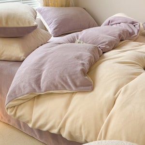 제이윌 벨벳극세사 겨울 이불커버 4종세트