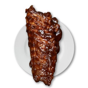 바베큐 폭립 등갈비 쪽갈비 대용량 업소용 캠핑음식 레스토랑 500g x20팩 스모크