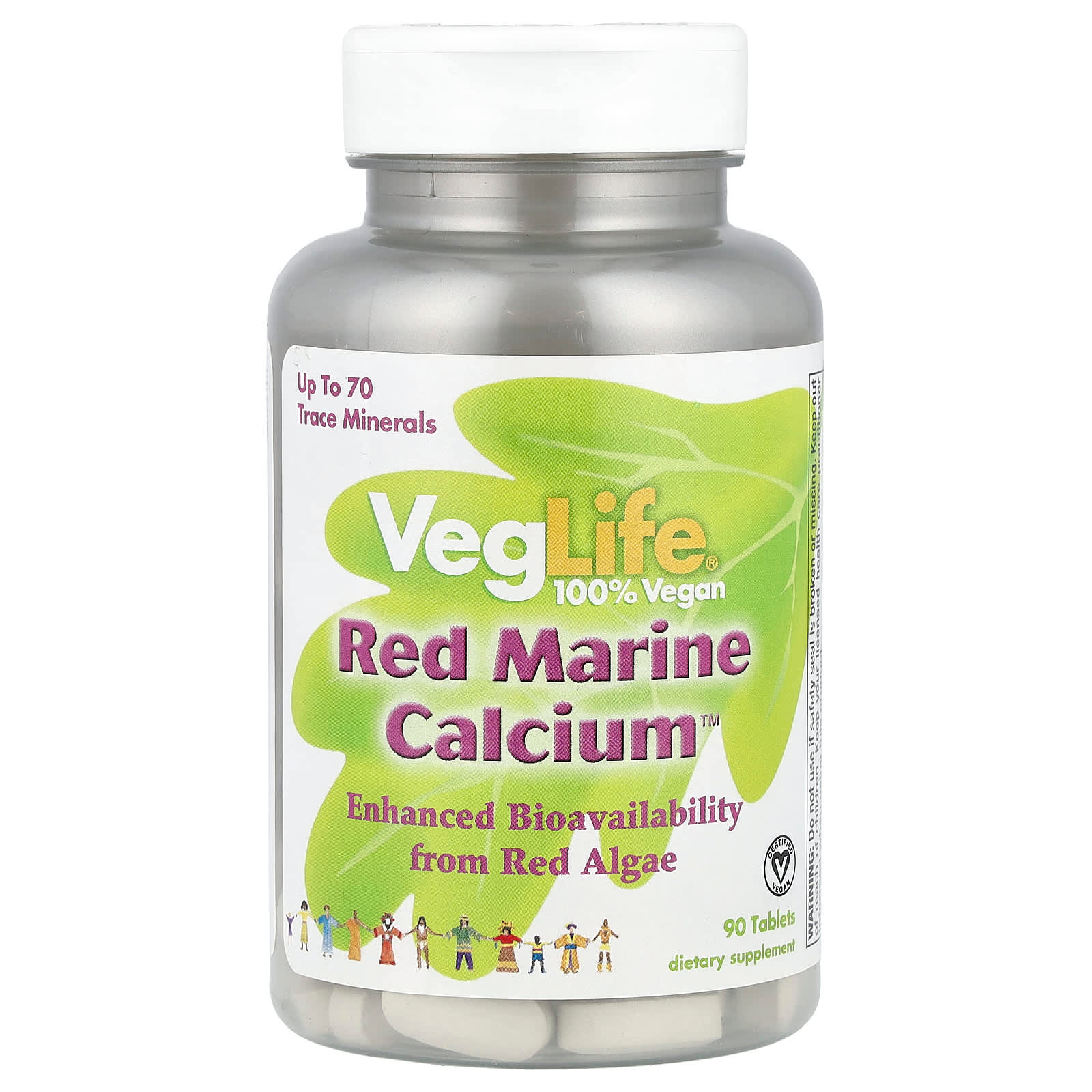 <b>VegLife</b> 레드 해양 <b>칼슘</b> 90정