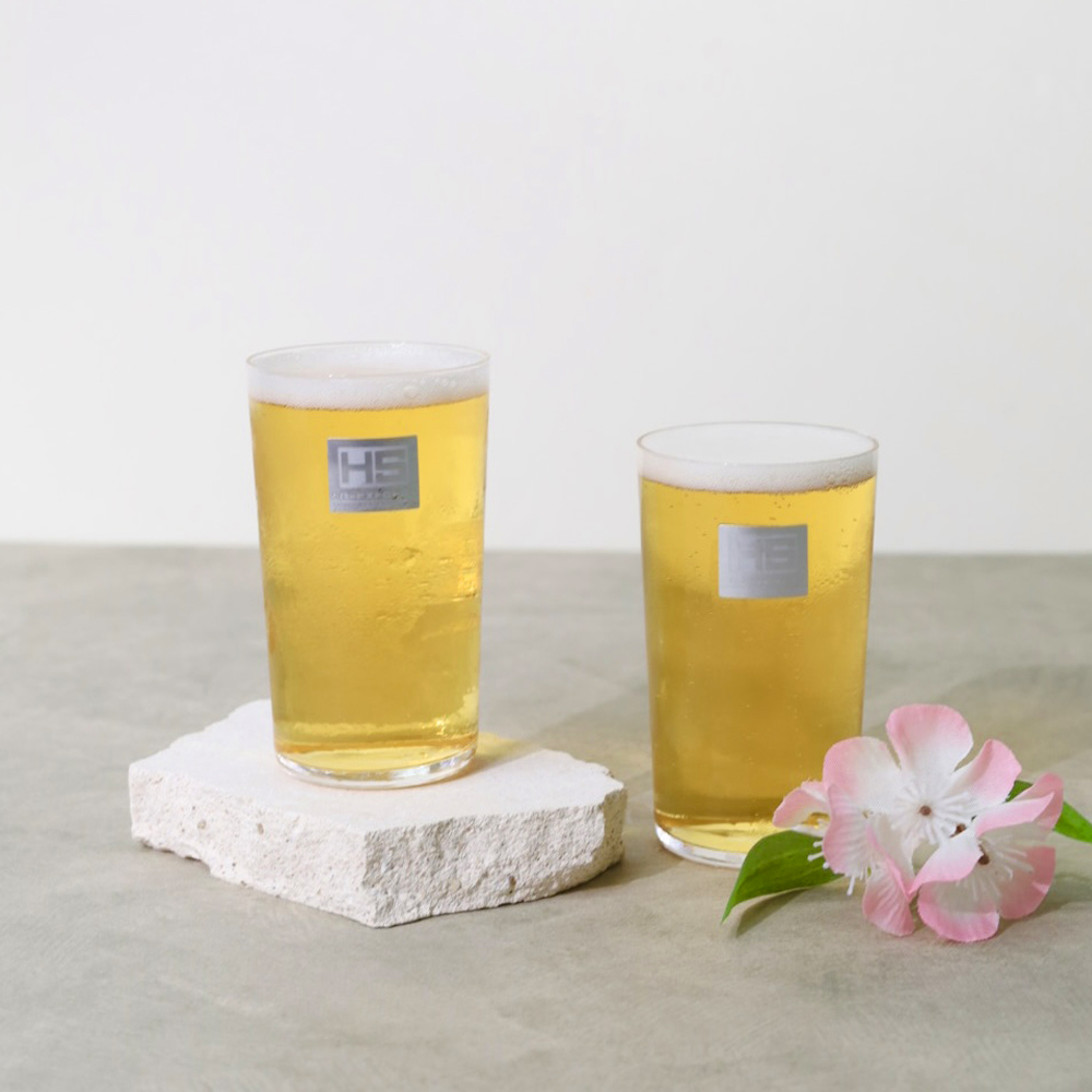 1+1 150ml 도요사사키 우스하리 한입 미니 작은 맥주잔 일본 우스하리잔