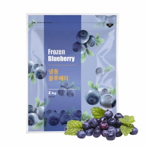맥그로우앤마리 냉동 블루베리 칠레산 1kg / 아이스박스배송
