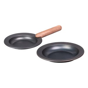 후지타 킨조쿠 JIU 철 프라이팬 16cm 20cm 핸들 세트