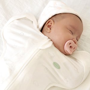 텐셀 모달 스와들 업다운지퍼 신생아 속싸개 스와들 슈트