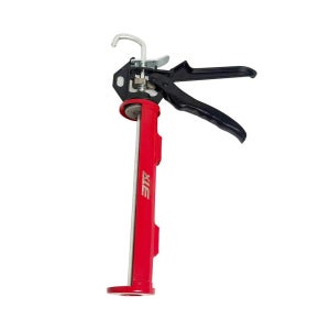 3Tx 실리콘건 레드 기본형 코킹건 전문가용 실란트총 실리콘총 로터리식