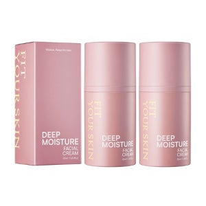핏유어스킨 딥모이스처 미백 주름개선 고보습 페이셜크림 50ml x 2