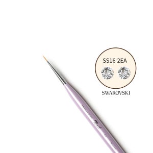 화홍 붓 젤 네일아트 브러쉬 56호 라이너 스와 평스톤 ss16 2알