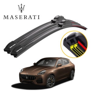 1+1 쉽딱 마세라티 그레칼레 전차종 트리플X2 하이브리드 와이퍼 블레이드 윈도우브러쉬