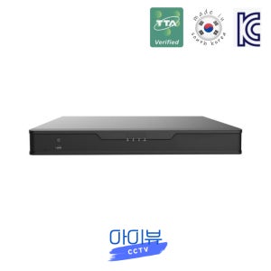 TTA인증 국산 CCTV녹화기 공공기관 보안 16CH NVR NICE NT-1604TA