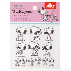 스누피 와펜 마이마크 패치 핑크 12pcs