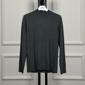 지이크 파렌하이트 모크넥 24FW 남자 반폴라 니트 캐시미어 실크 블렌디드