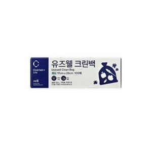 유즈웰 크린백(미니) (17cm x 25cm/100매) 5개