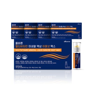 올바른 멀티비타민 미네랄 액상 이뮨샷 맥스 7개입, 5개