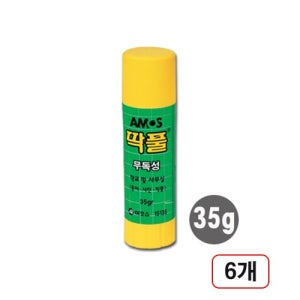 아모스 딱풀 35g, 6개입