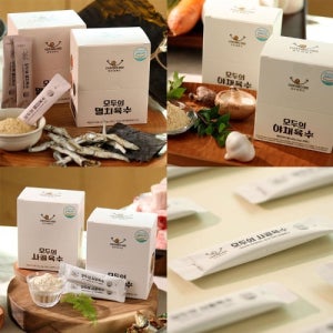 첨가물 제로 모두의 육수 사골5개+멸치5개+야채5개 코인 고체 분말 동전