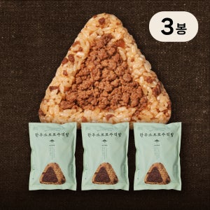도산회관 한우 소보로 주먹밥 5개입 오리지널, 500g, 3개