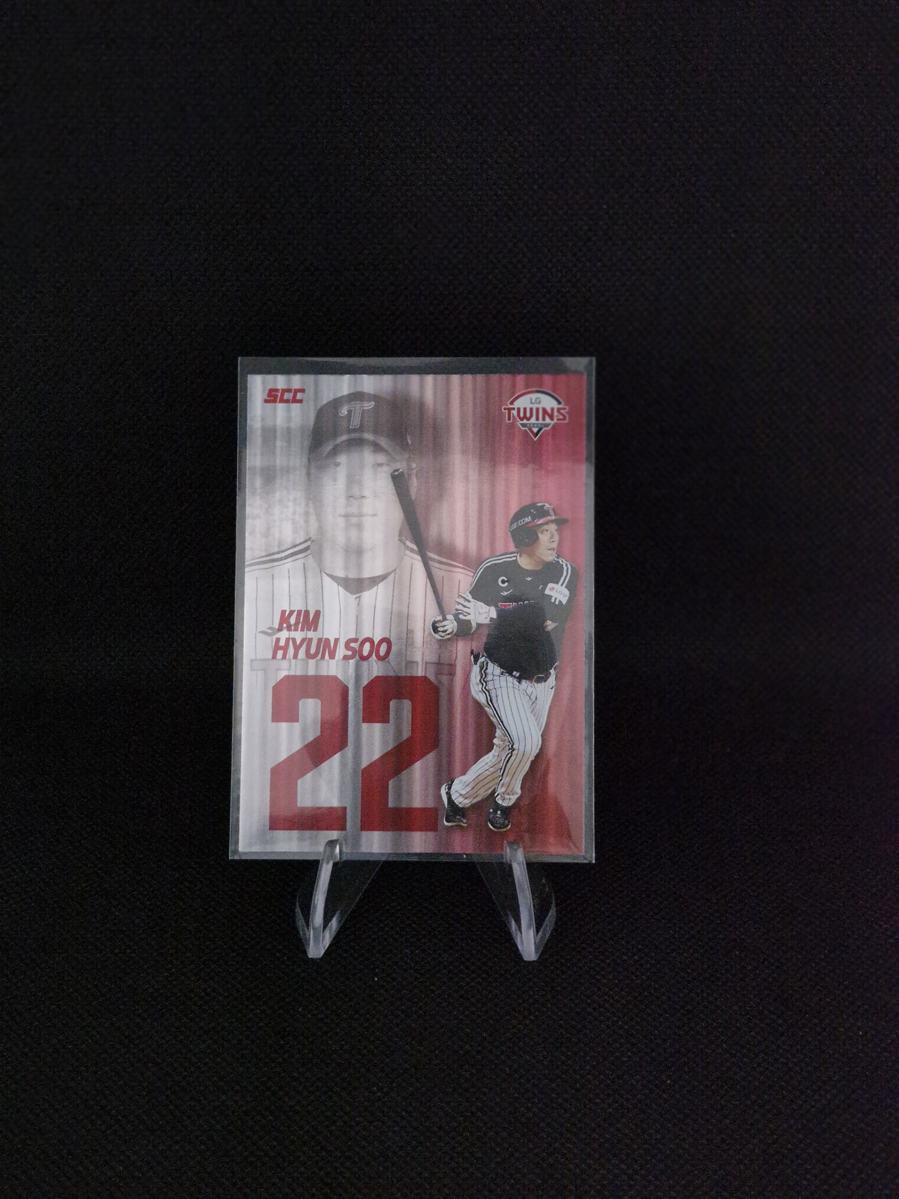 SCC KARBON -2024 KBO LEAGUE 엘지트윈스 김현수 메탈 카드