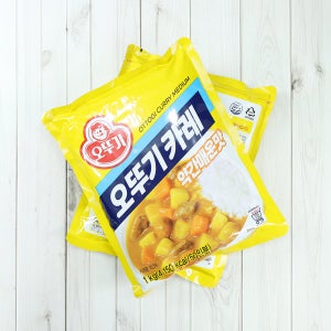 오뚜기 카레가루 커리가루 대용량 업소용 카레 약간매운맛, 1kg, 10개