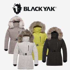블랙야크 여성 벨티드 하프 패딩 점퍼 윈터디퍼 다운 자켓 1BYPAW3513