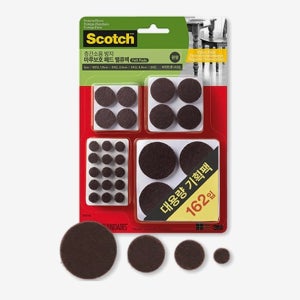 테프론 의자 소음방지패드 가구 쇼파 식탁 다리 층간소음 방지 원형 스티커 1-3.8cm