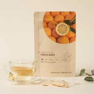 유자100% 티위드미 유자티