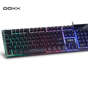 .DOXX 비키스타일 동시입력 LED 플런저 키보드 DX-LK30