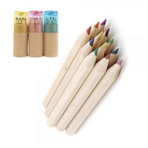 12색 연필 색연필 연필깎이 원통케이스 세트 미술도구 어린이집