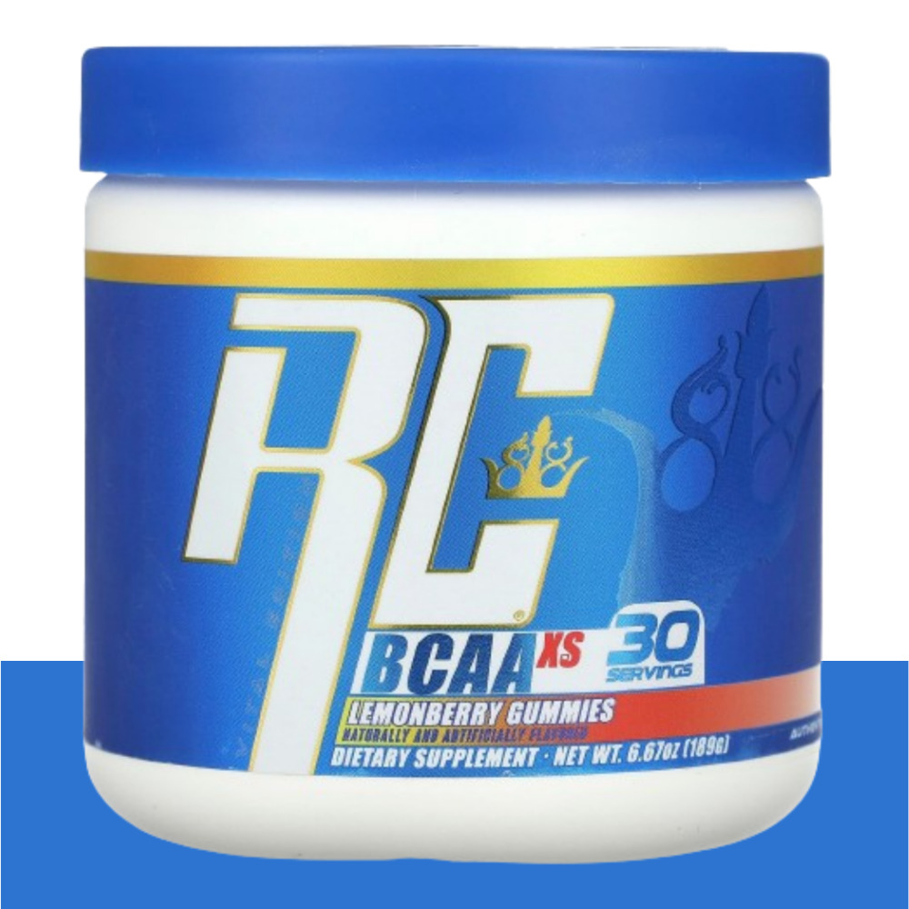 <b>로니콜먼 운동 전</b> 부스터 BCAA BACC 레몬베리 구미젤리 189g