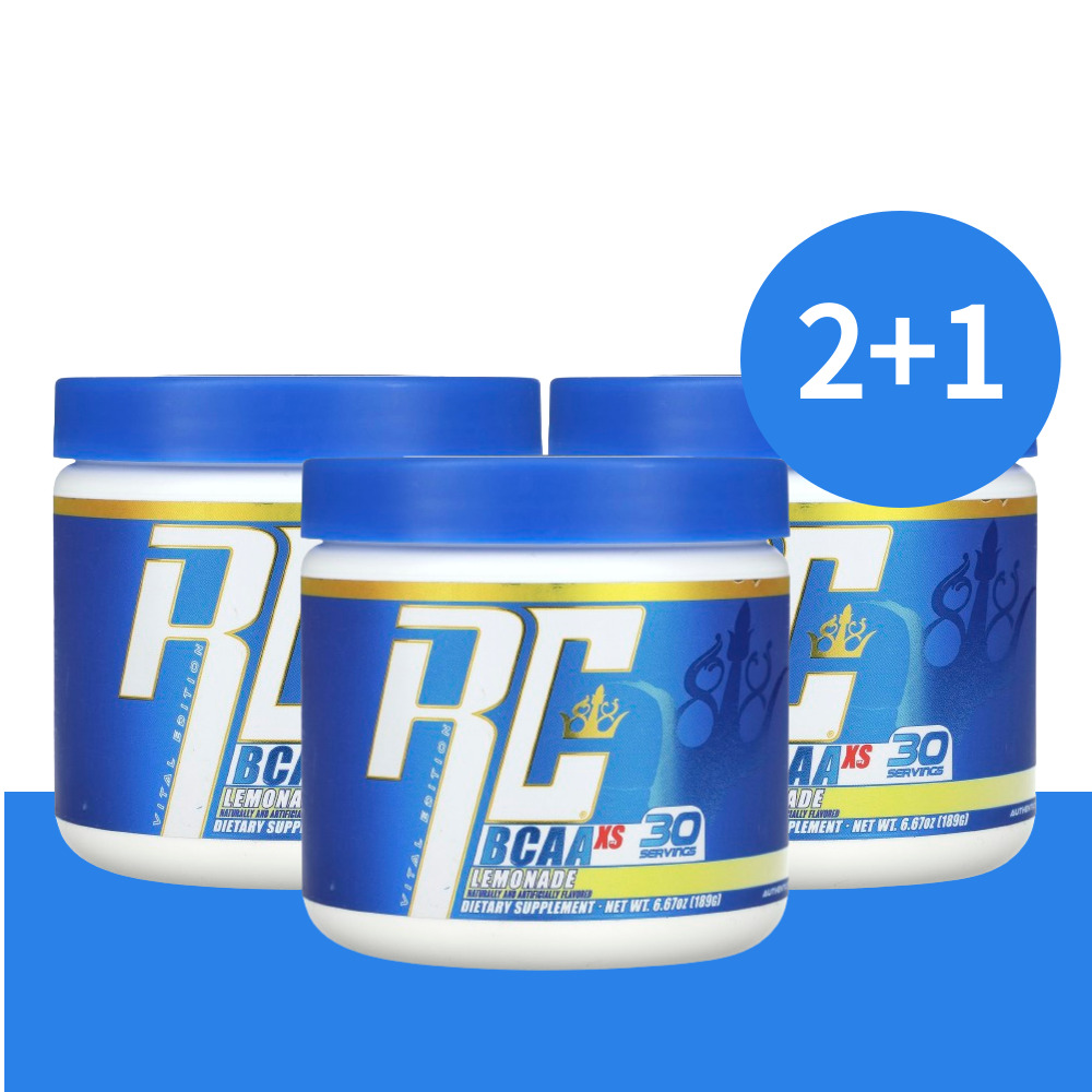 <b>로니콜먼</b> BACC BCAA <b>운동 전</b> 부스터 레모네이드189g(2+1)