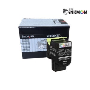 렉스마크 70C8XKE 검정 정품토너 CS510DE CS510DTE