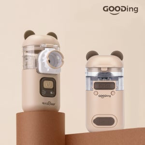 [구딩] 메쉬넵베어 휴대용 네블라이저 아기 메쉬 초음파 흡입기