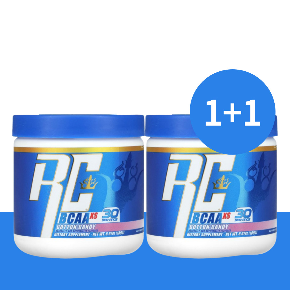 <b>로니콜먼</b> BACC BCAA <b>운동 전</b> 부스터 코튼 캔디 189g(1+1)