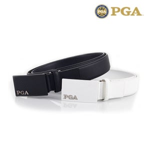 PGA 다이아 패턴 버클 벨트 - PG0MBT04