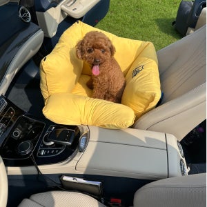 [스윗테일] 핸드메이드강아지카시트 버터옐로우 L (라지)