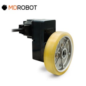 [MD로봇] 구동모듈 파이 125 MDR40 BLDC모터 일체형바퀴 24VDC, 30W, 40W 이동로봇플랫폼용