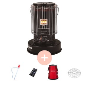 토요토미 옴니230 블랙 캠핑 등유 난로 상부망 가방 세트