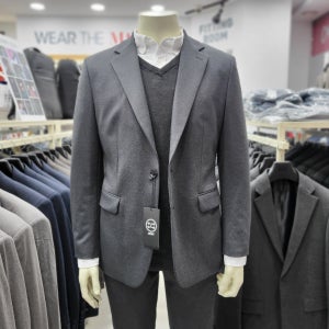 STCO 허리밴드가있는 저지 셋업 차콜그레이 (릴렉스핏) SEJVD02