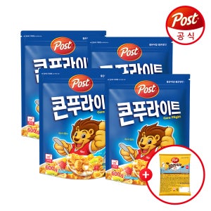 [포스트] 콘푸라이트 600g 4개+크리치오 쿠키 30g