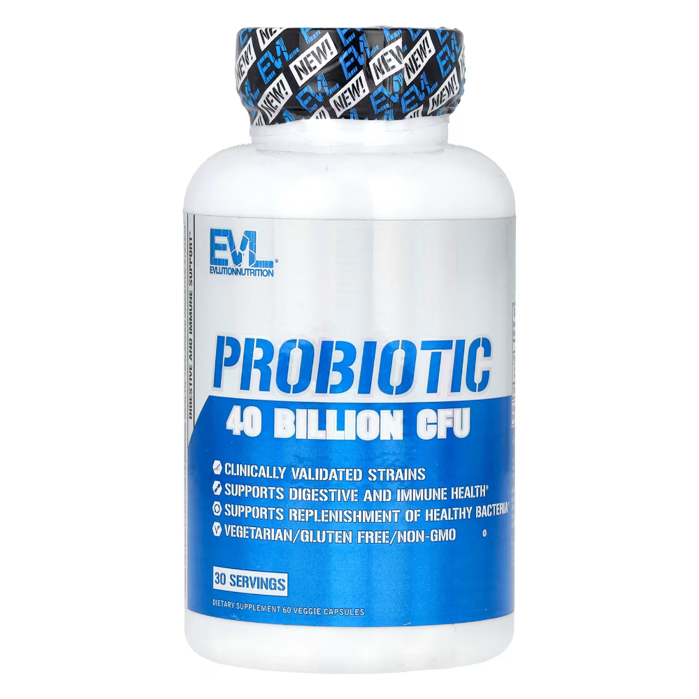 에블루션 뉴트리션 <b>프로바이오틱스 400억</b> CFU 60베지캡슐