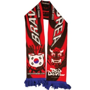 붉은악마머플러 대한민국 축구 국가 대표 팀 스카프