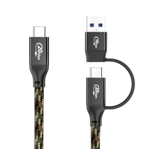 ctoA 2in1 멀티 고속충전 케이블
