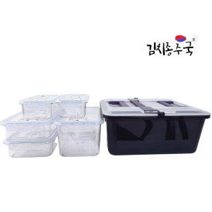 [김치종주국] lg 엘지 디오스 삼성 비스코프 김치냉장고용/김종국김치통 반찬통 가가호호 필수템세트/ BPA프리