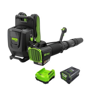 그린웍스 80V 듀얼백팩 브로워 2404273 송풍기 배부식 배낭형 낙엽 본체+5Ah배터리+충전기