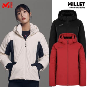 밀레여성패딩 중량 루트업 구스다운 거위털 발열 MXTWD505 A