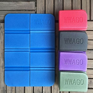 와고 휴대용 등산 방석 친환경 접이식 8단 1인 초경량 판촉 선물 대량