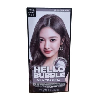 미쟝센 올뉴 헬로버블 밀크티 그레이 100g