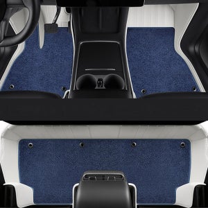 EV5 매트 5D 엠보싱 자동차 디자인 코일 매트