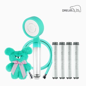 대림바스 디클린 와사비베어 필터 샤워기 완벽세트 (와사비)