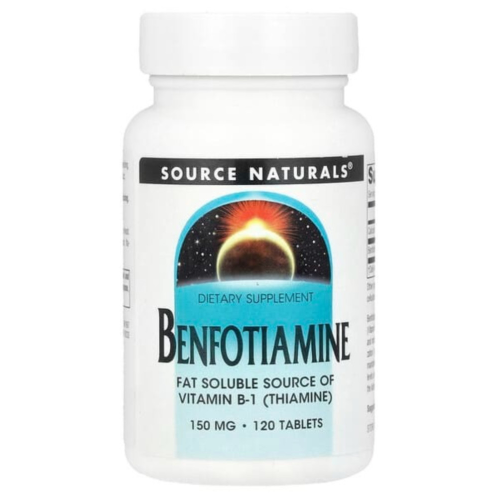 소스내추럴스 <b>벤포티아민 150mg</b> 120정 티아민