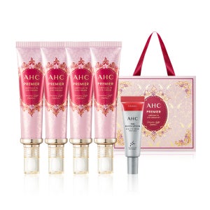 AHC 프리미어 앰플인아이크림세트 프레셔스기프트에디션 40ml 4개+텐레볼루션 아이크림 7ml