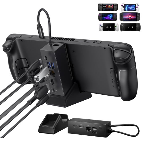스팀덱 독 모듈러 도킹스테이션 JSAUX ROG XBOX ALLY 리전고 UMPC